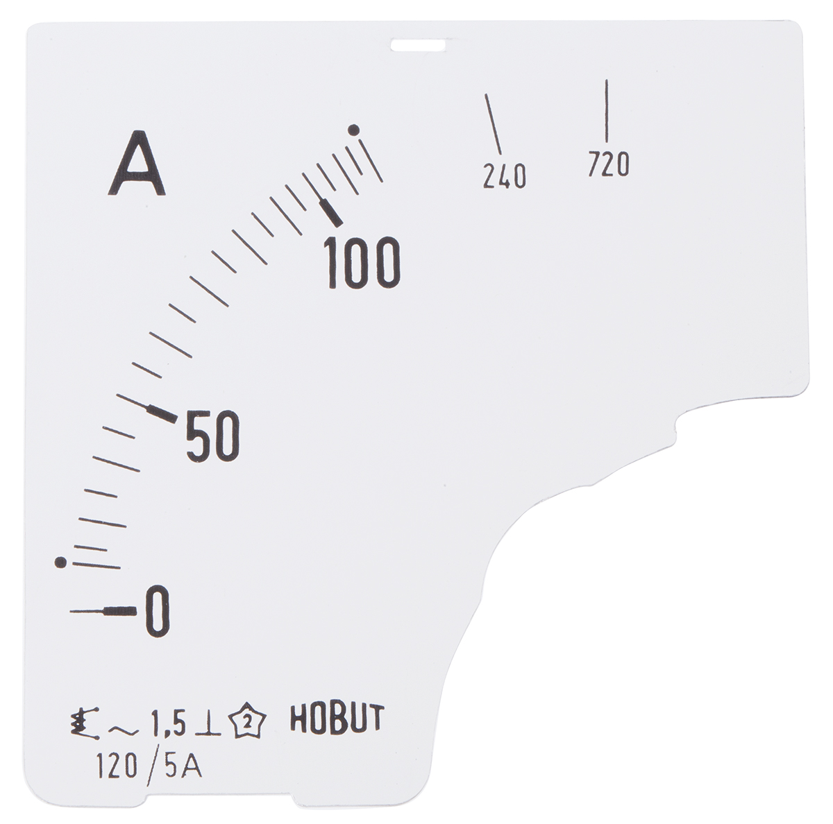 D72SD DIAL 0/120/720A