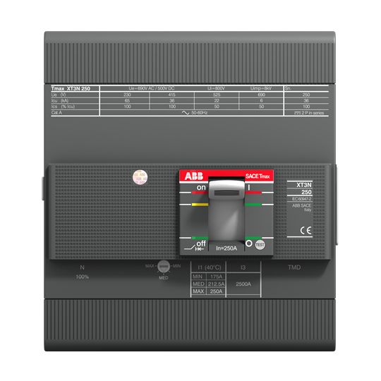 1SDA068069R1 XT3N 250 TMD 200A FF