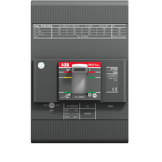 1SDA068220R1 XT3S 250 TMD 200A FF