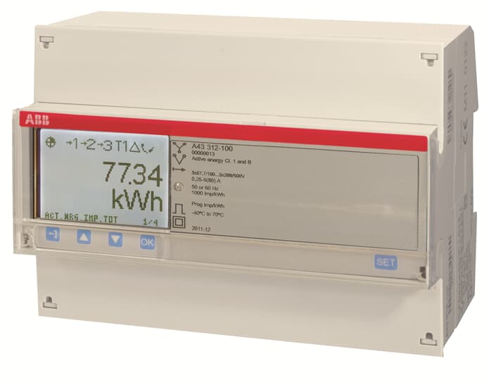 2CMA170526R1000 A43 TRI MBUS 80A SILVER