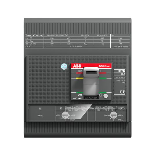 1SDA067022R1 XT2N 160 TMD 2A FF