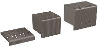 1SDA066655R1  LTC XT1 3p TERMINAL COVERS LOW 2pcs