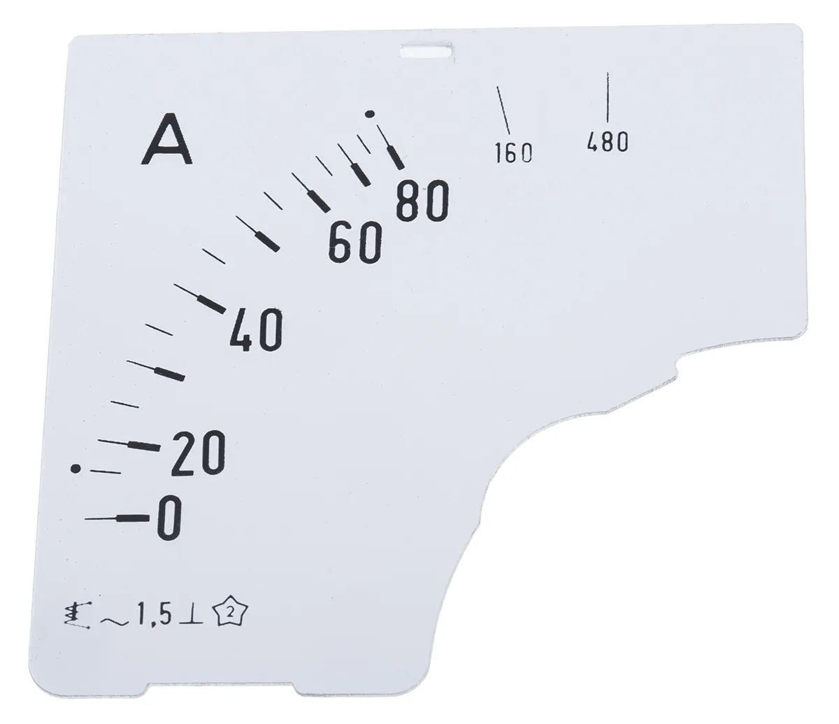 D72SD DIAL 0/80/480A